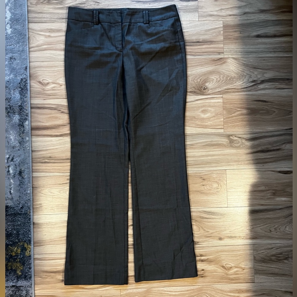 New York & Company Dark Gray Boot Cut Dress Pants